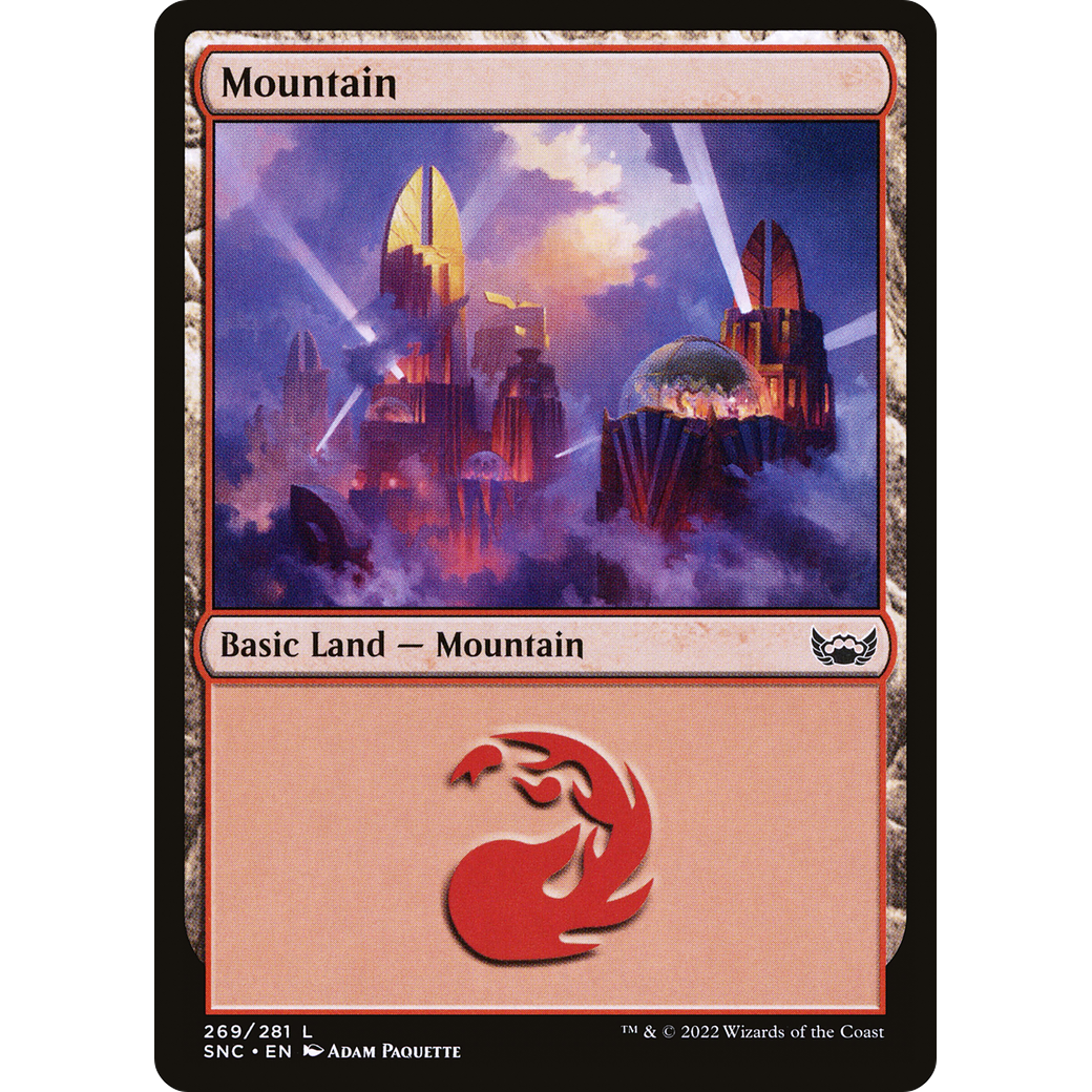Mountain (269) (SNC-269) - Streets of New Capenna Foil