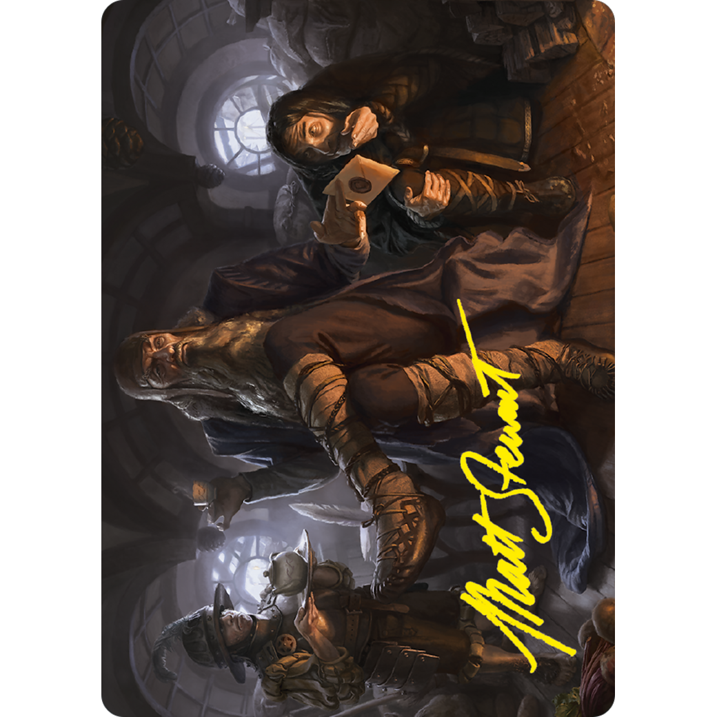 Sharkey, Tyrant of the Shire // Sharkey, Tyrant of the Shire (ALTR-022) - Tales of Middle-earth Art Series (Borderless)