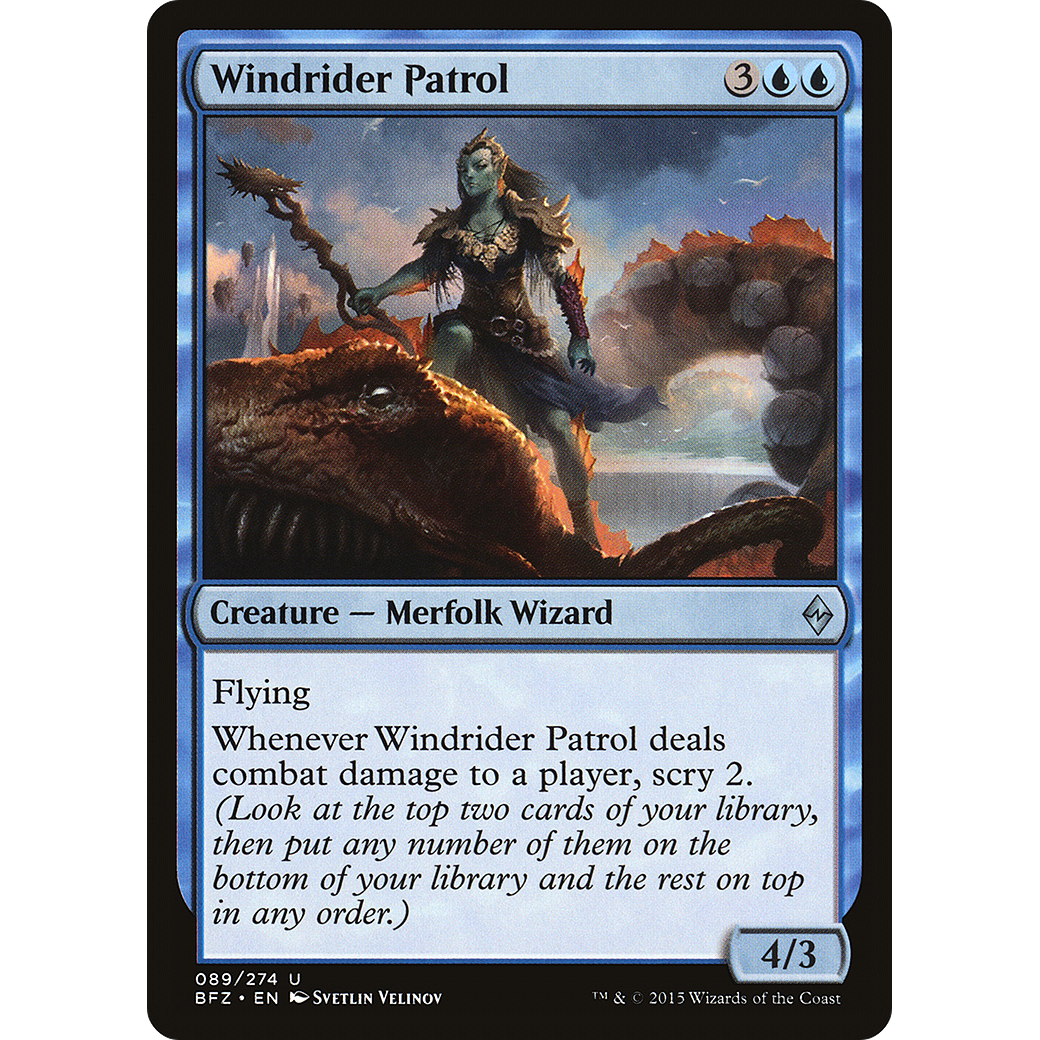 Windrider Patrol (BFZ-089) - Battle for Zendikar