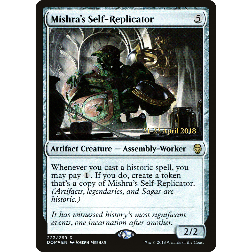 Mishra's Self-Replicator (PRE-223) - Dominaria Promos Foil