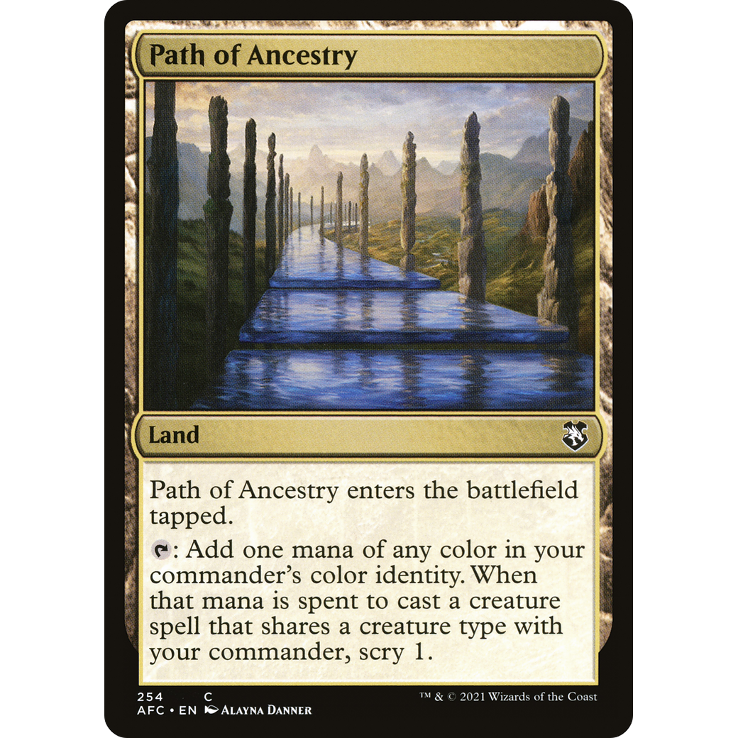 Path of Ancestry (AFC-254) - Forgotten Realms Commander