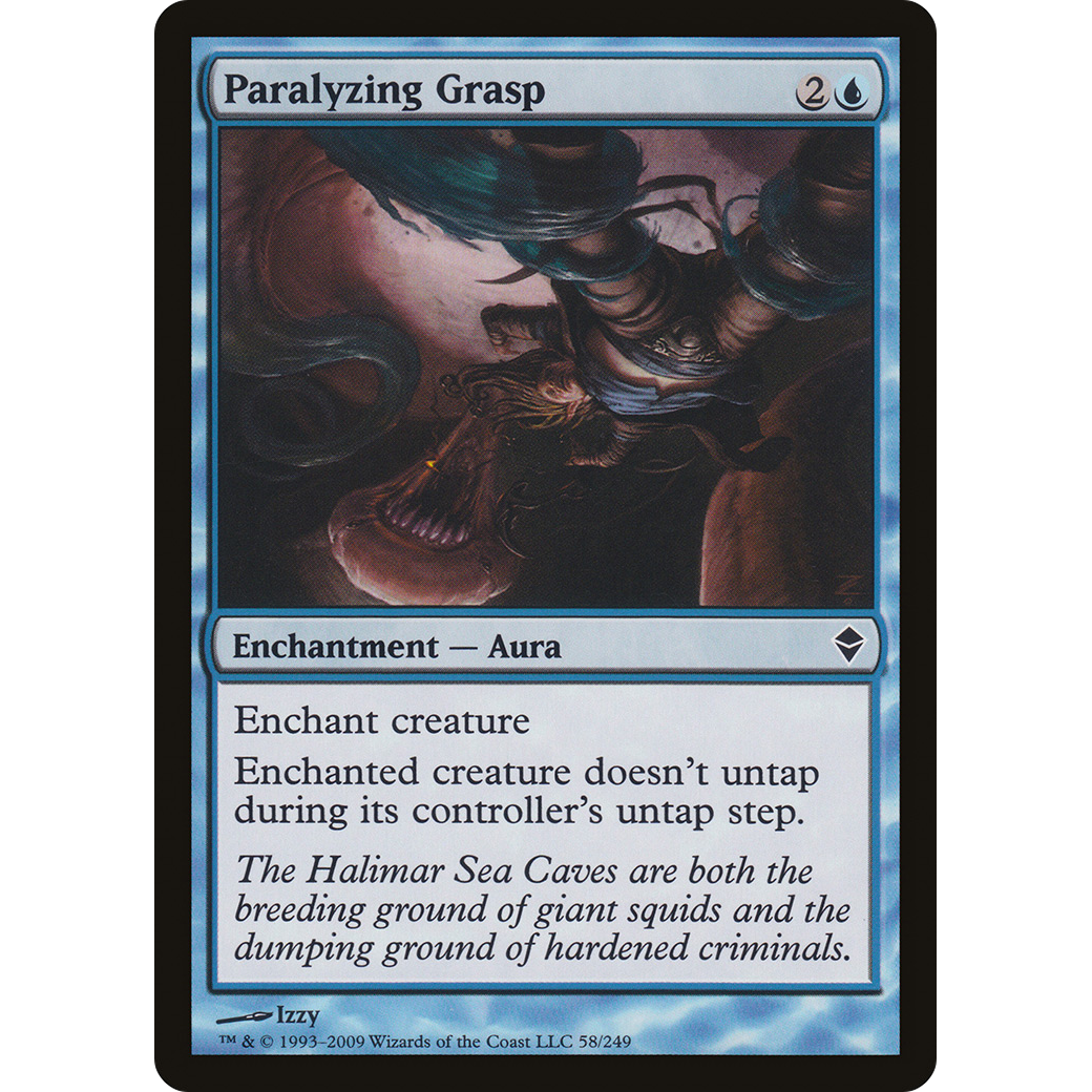 Paralyzing Grasp (ZEN-058) - Zendikar