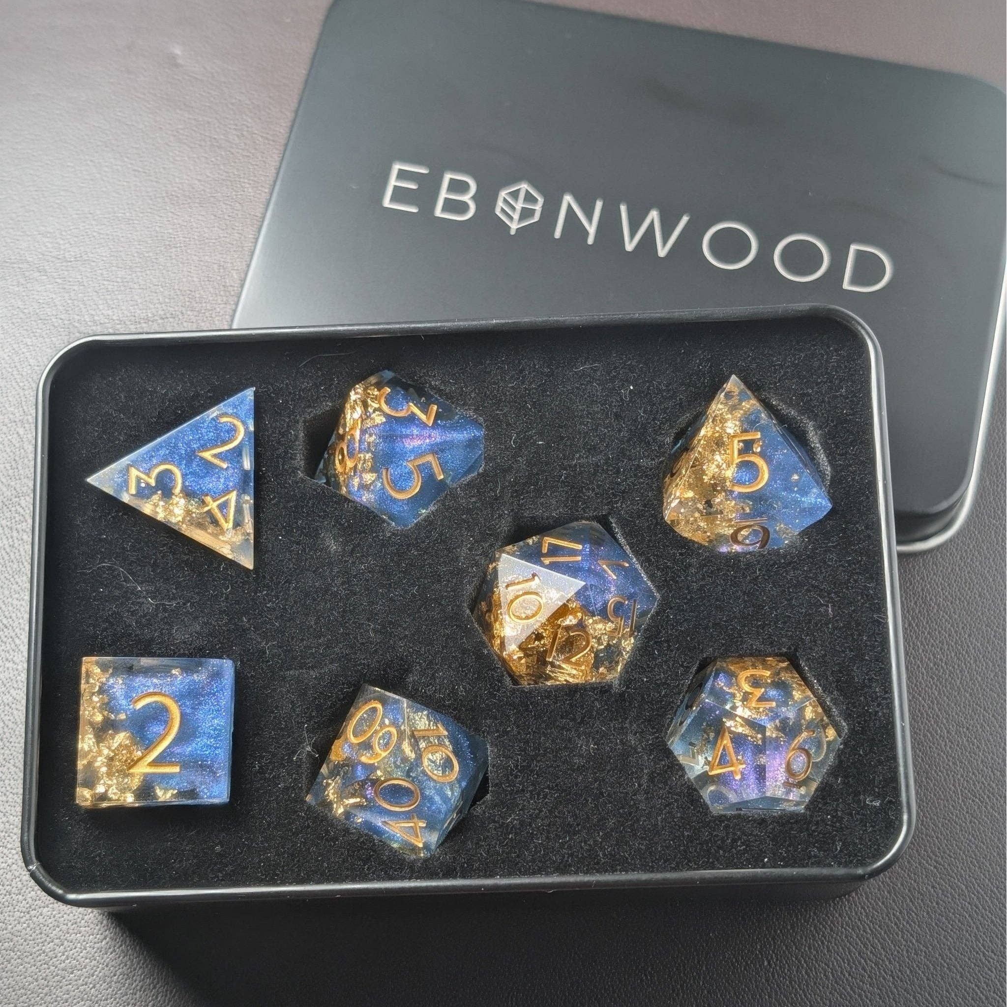 Deepsea Oracle - 7 Piece Luxury D&D Dice Set