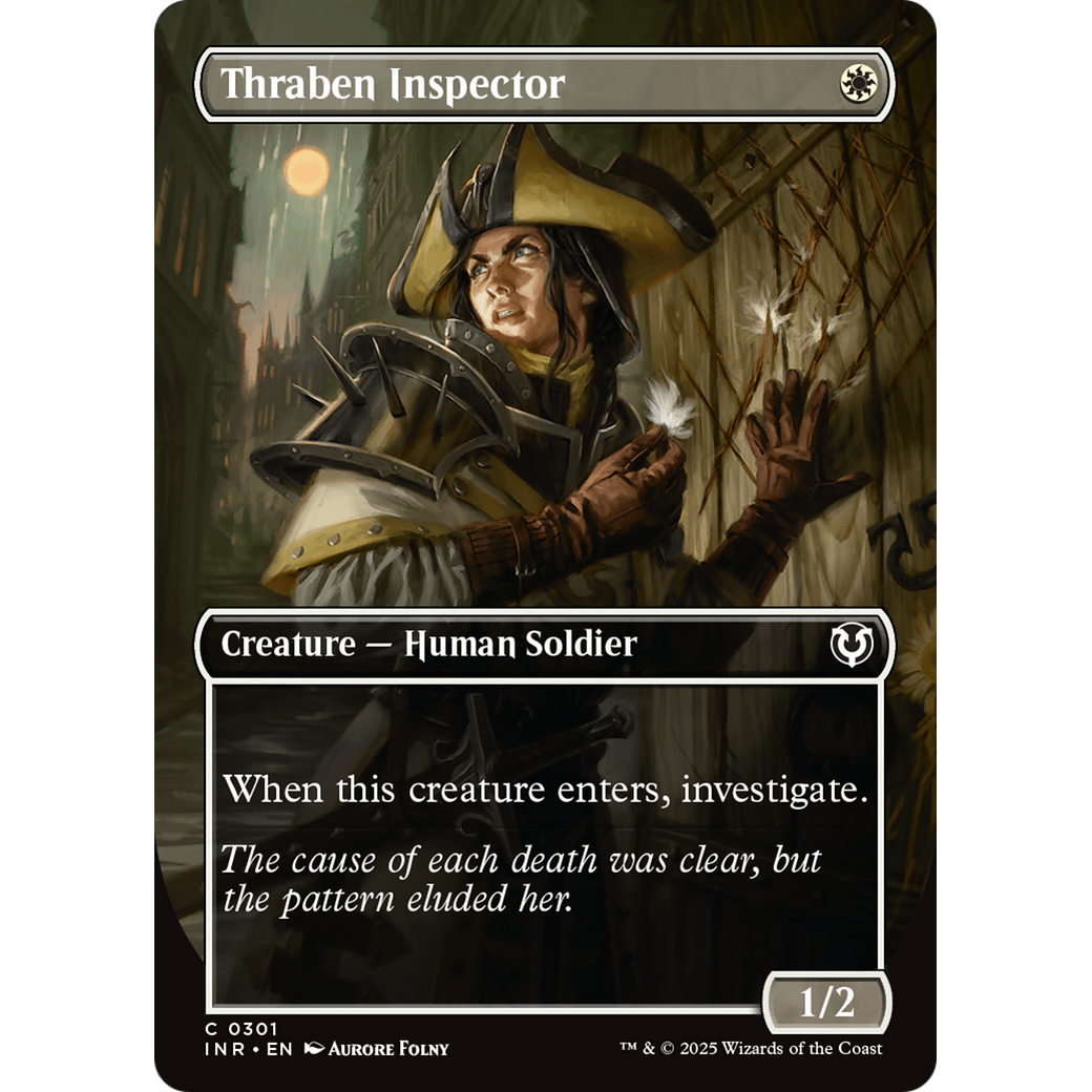 Thraben Inspector (INR-301) - Innistrad Remastered (Borderless) Foil