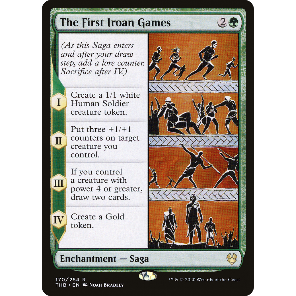 The First Iroan Games (THB-170) - Theros Beyond Death Foil
