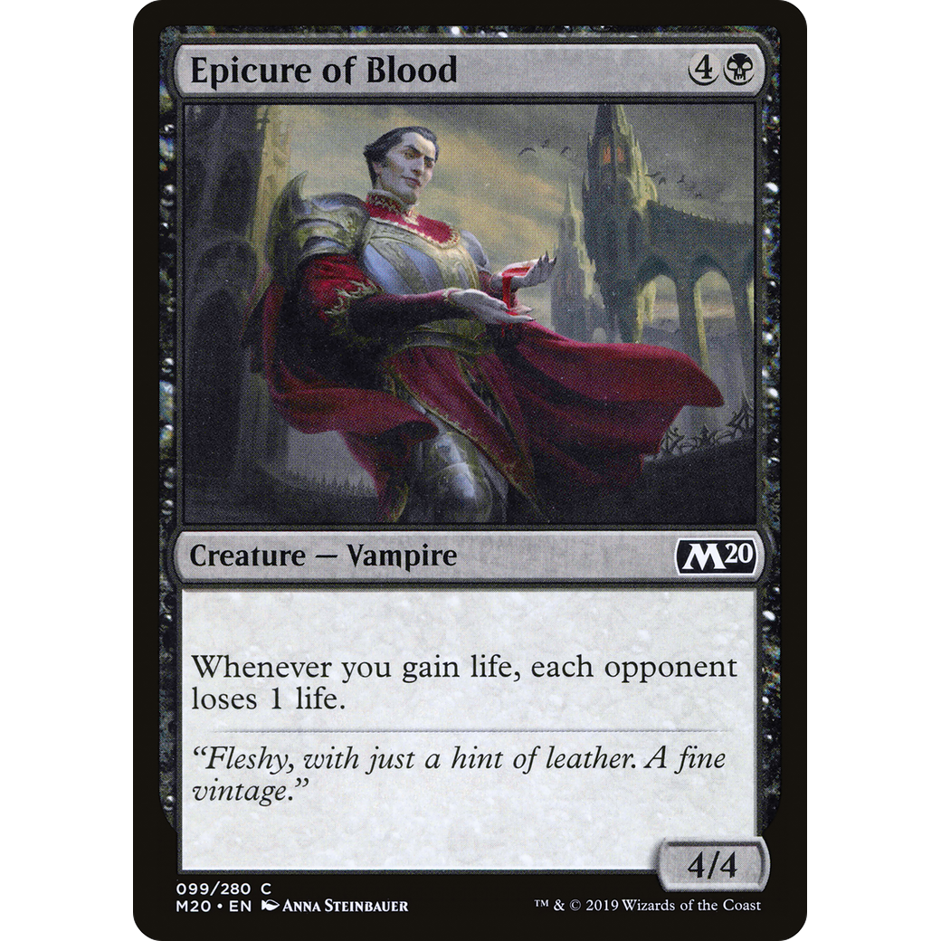 Epicure of Blood (M20-099) - Core Set 2020 Foil