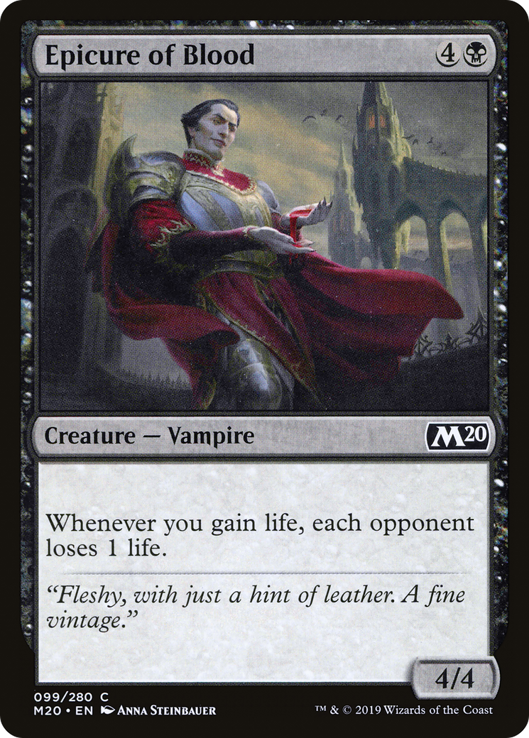 Epicure of Blood (M20-099) - Core Set 2020 Foil