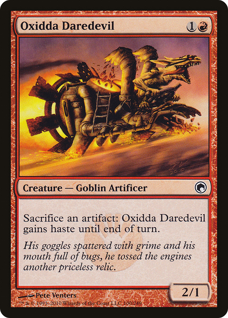 Oxidda Daredevil (SOM-100) - Scars of Mirrodin Foil