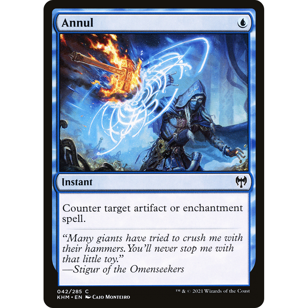 Annul (KHM-042) - Kaldheim Foil