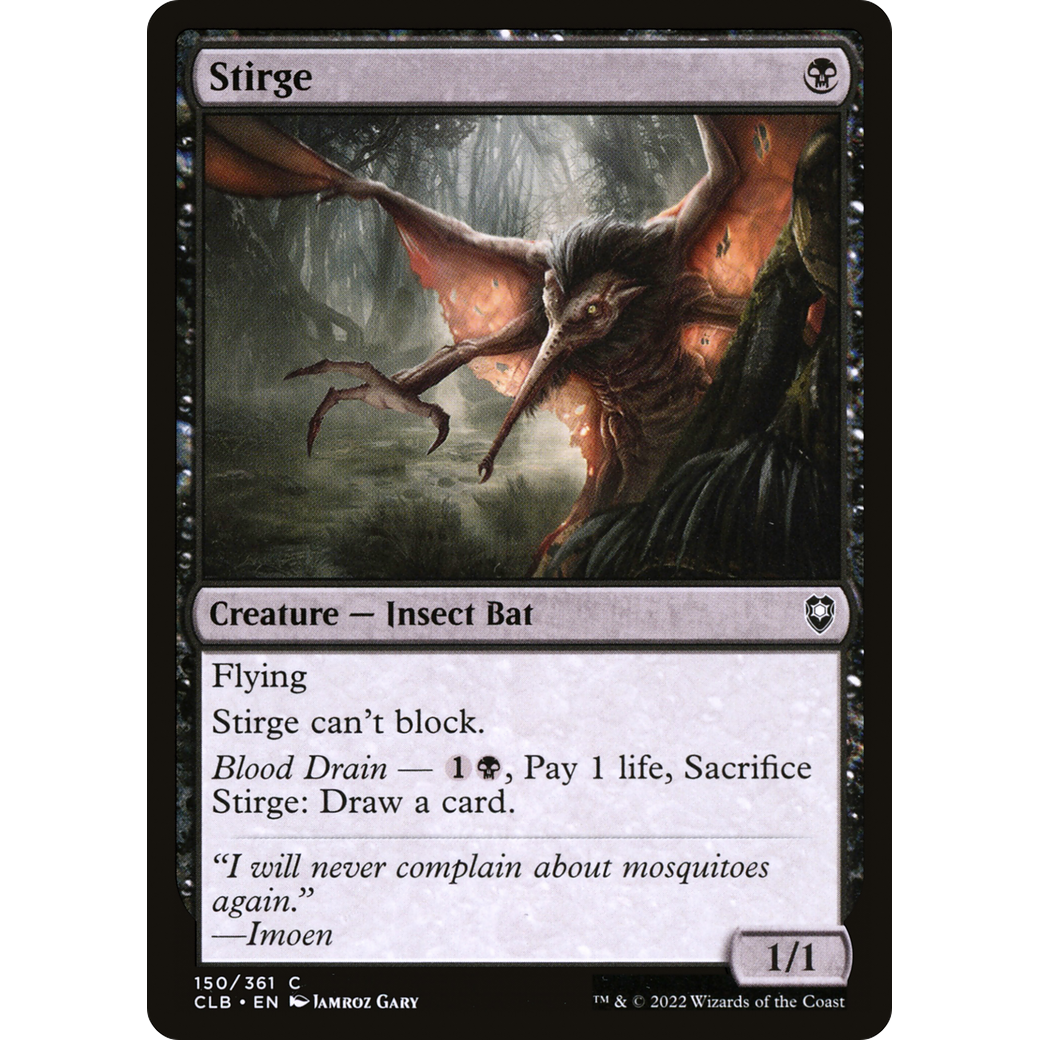 Stirge (CLB-150) - Commander Legends: Battle for Baldur's Gate