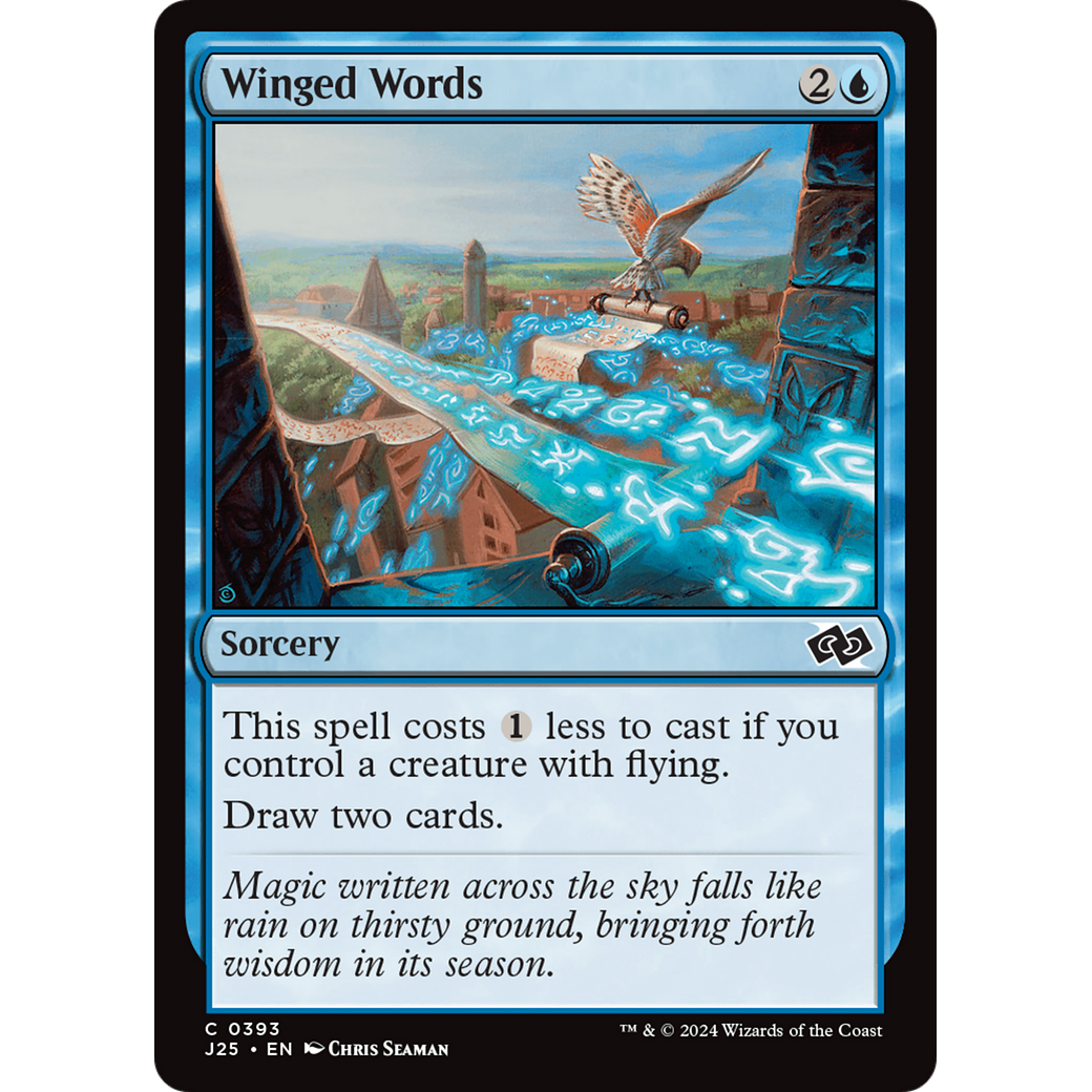 Winged Words (J25-393) - Foundations Jumpstart