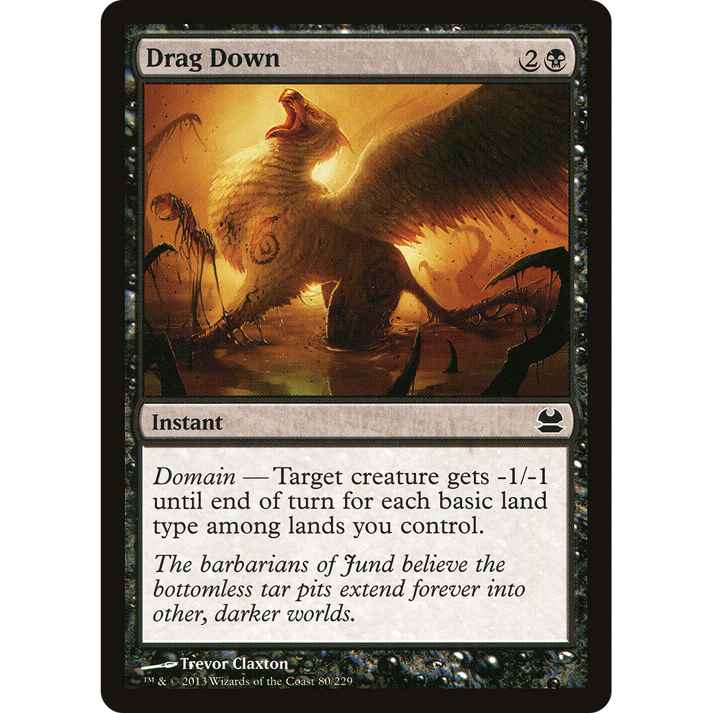 Drag Down (MMA-080) - Modern Masters Foil