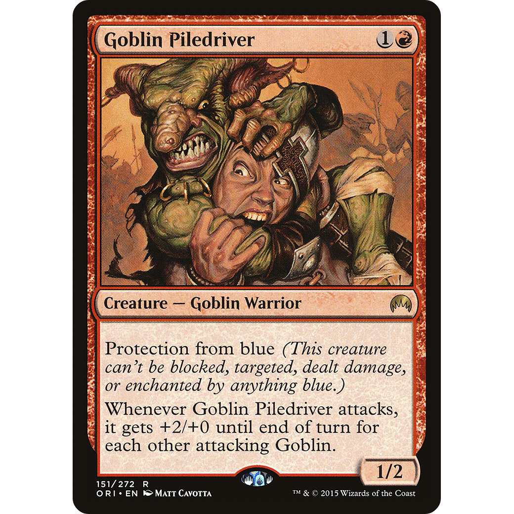 Goblin Piledriver (ORI-151) - Magic Origins