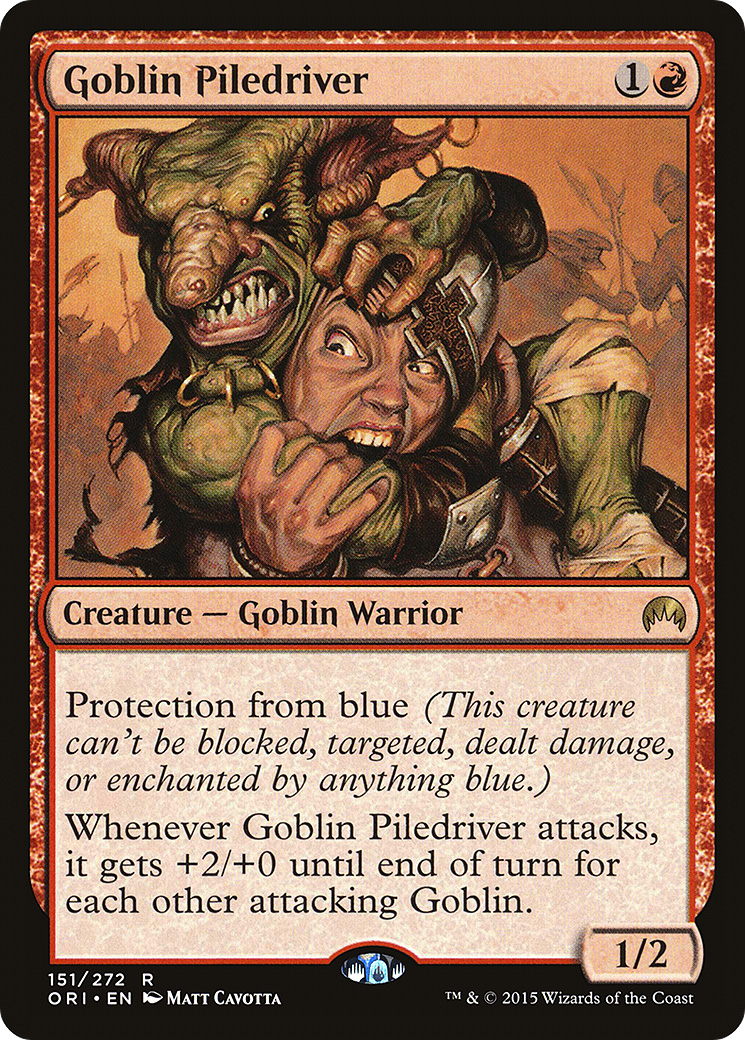 Goblin Piledriver (ORI-151) - Magic Origins
