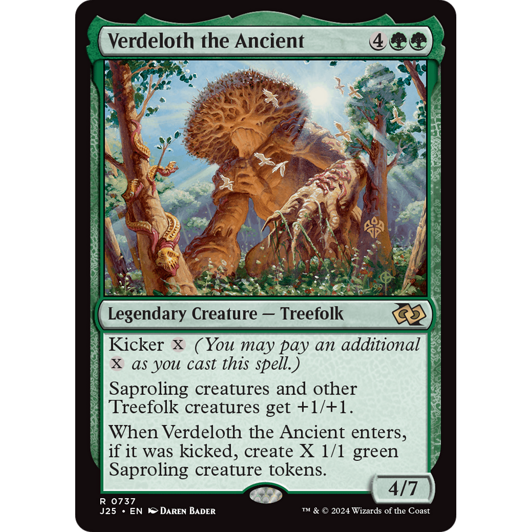 Verdeloth the Ancient (J25-737) - Foundations Jumpstart