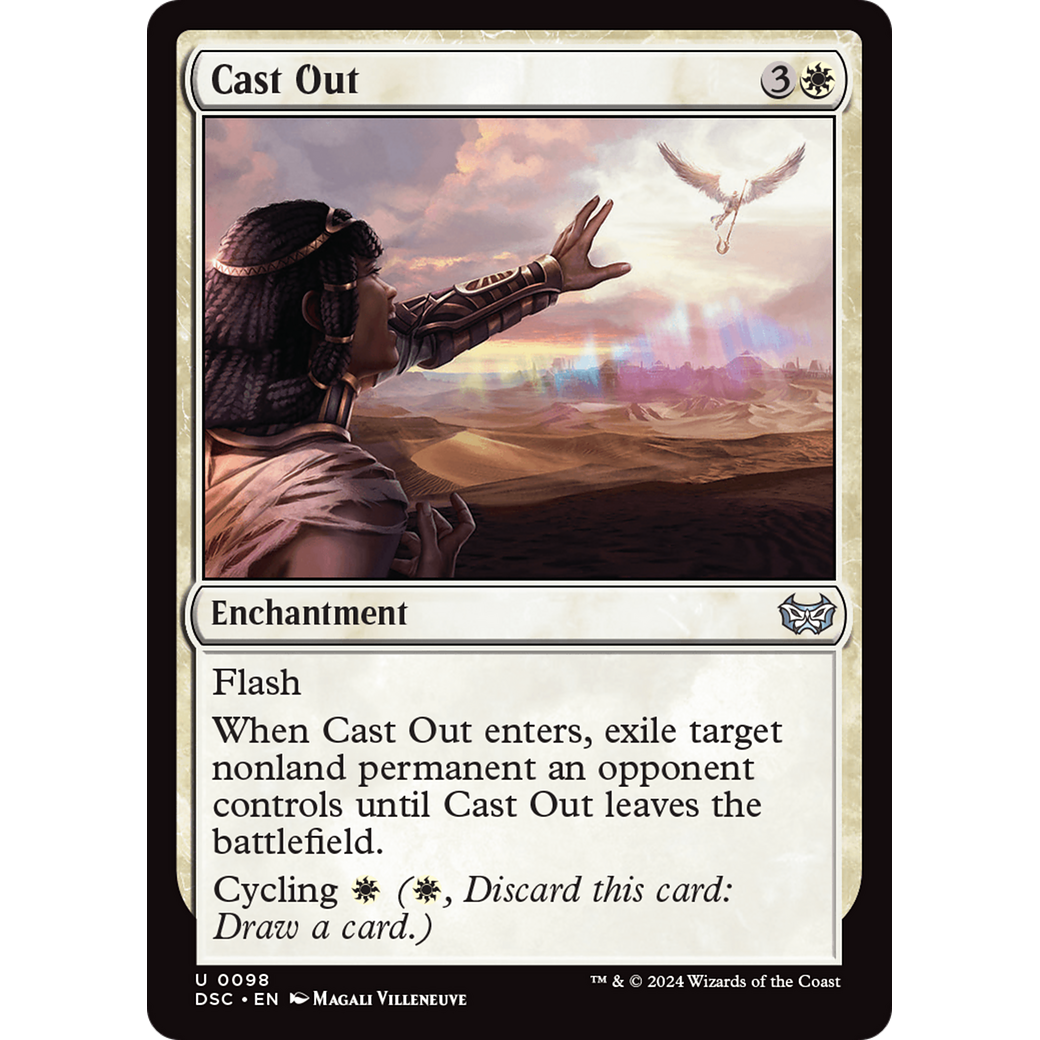Cast Out (DSC-098) - Duskmourn: House of Horror Commander