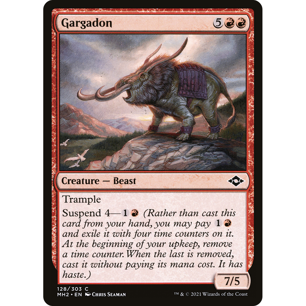 Gargadon (MH2-128) - Modern Horizons 2 Foil