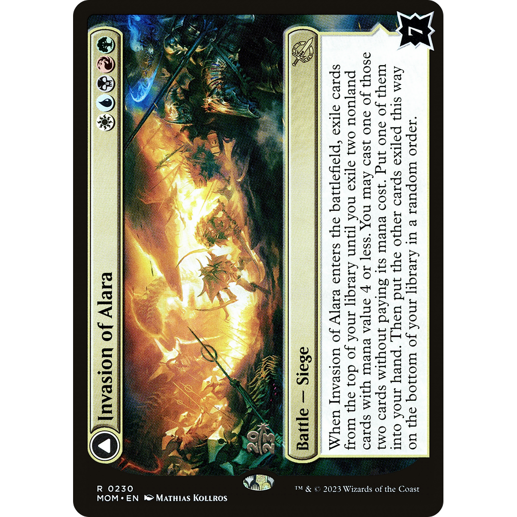 Invasion of Alara // Awaken the Maelstrom (PRE-230S) - March of the Machine Promos Foil