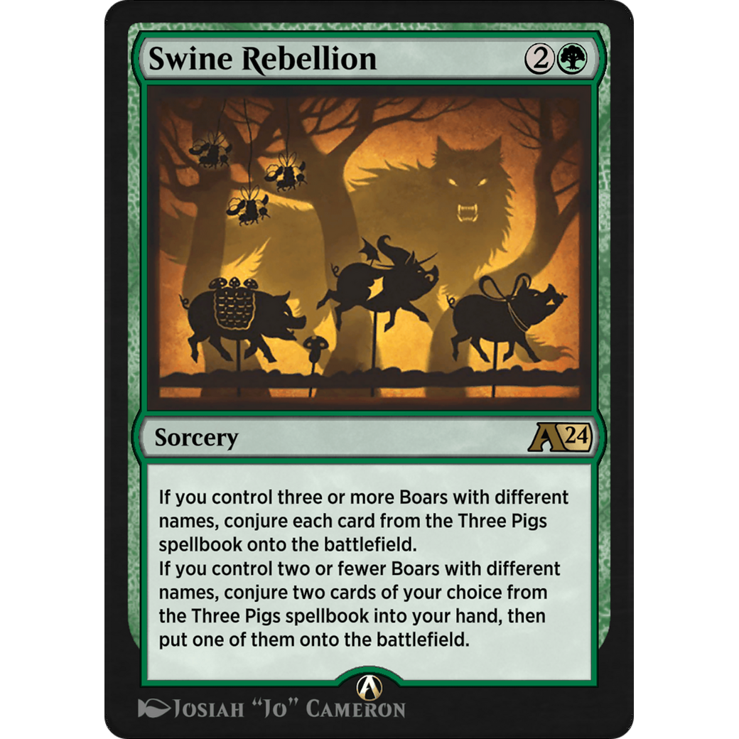 Swine Rebellion (YWOE-015) - Alchemy: Wilds of Eldraine