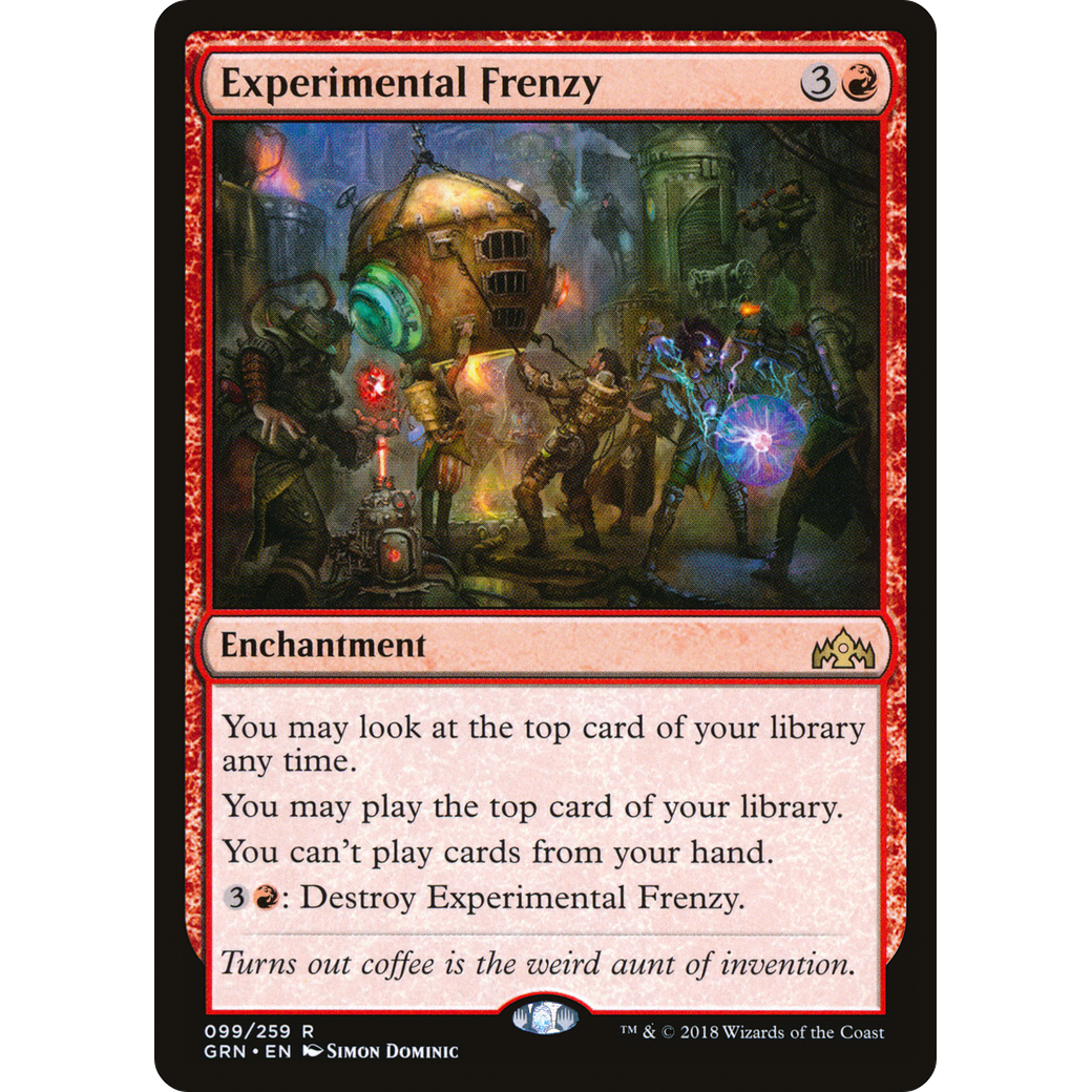 Experimental Frenzy (GRN-099) - Guilds of Ravnica Foil