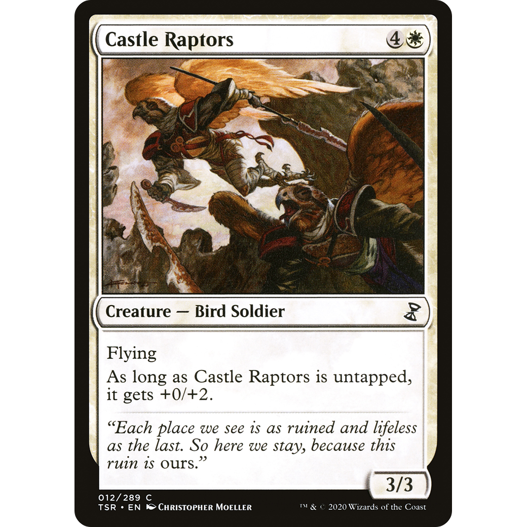 Castle Raptors (TSR-012) - Time Spiral Remastered