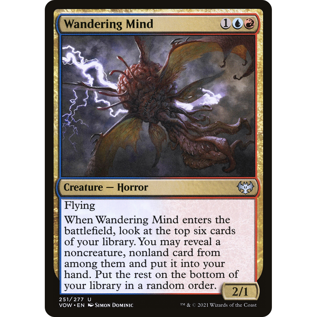 Wandering Mind (VOW-251) - Innistrad: Crimson Vow