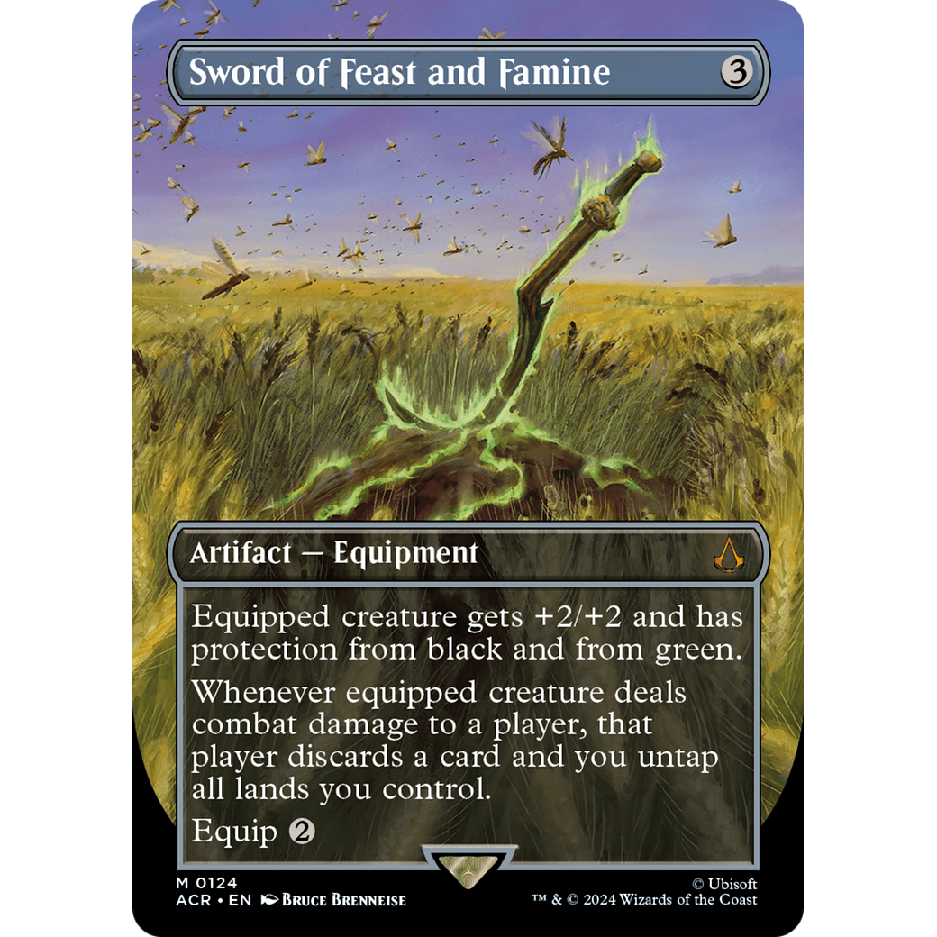 Sword of Feast and Famine (Borderless) (ACR-124) - Assassin's Creed (Borderless)