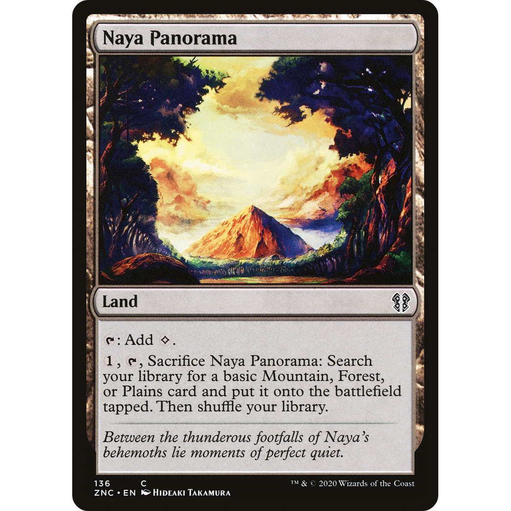 Naya Panorama (ZNC-136) - Zendikar Rising Commander