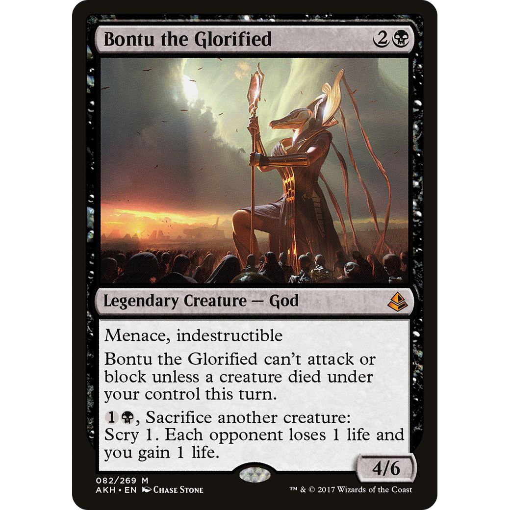 Bontu the Glorified (AKH-082) - Amonkhet