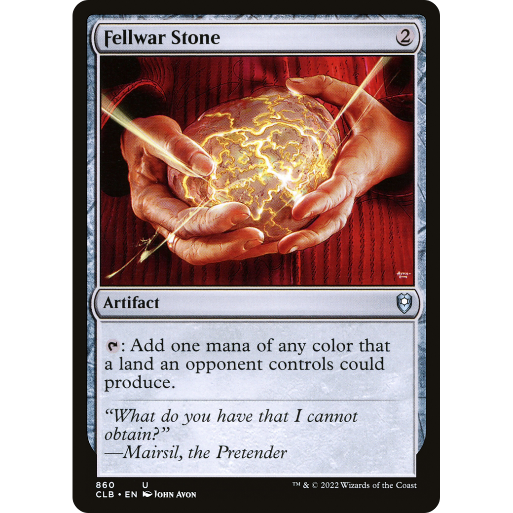 Fellwar Stone (CLB-860) - Commander Legends: Battle for Baldur's Gate
