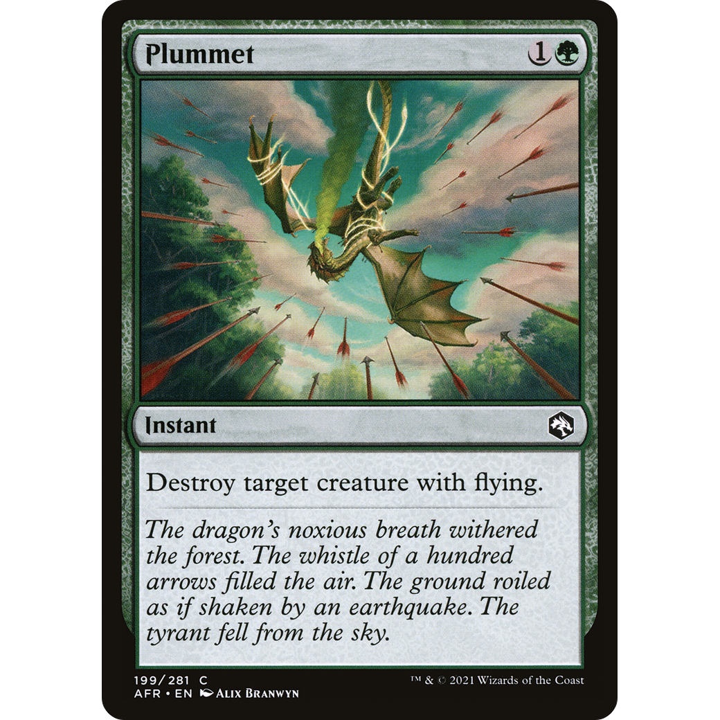 Plummet (AFR-199) - Adventures in the Forgotten Realms Foil