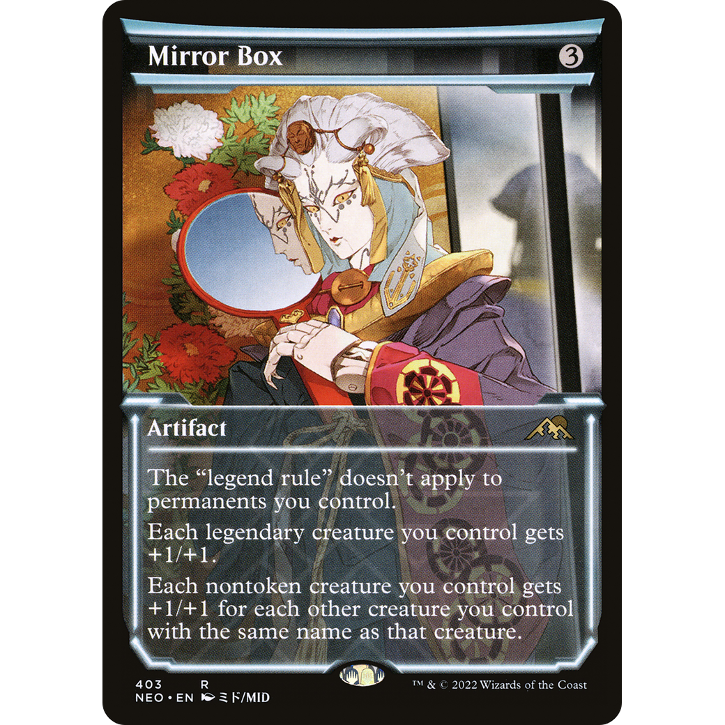 Mirror Box (NEO-403) - Kamigawa: Neon Dynasty: (Showcase)