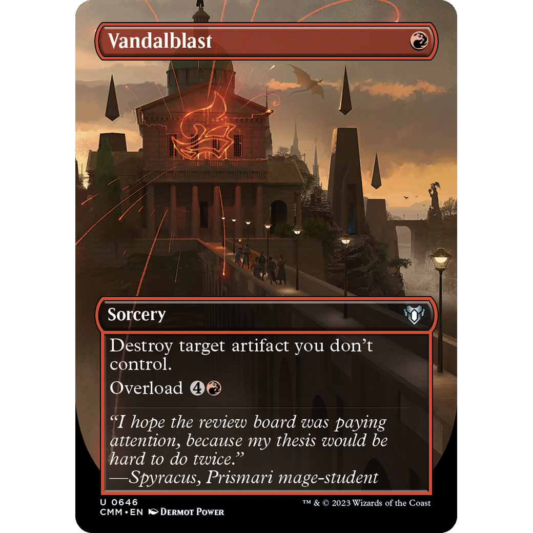 Vandalblast (CMM-646) - Commander Masters (Borderless) Foil