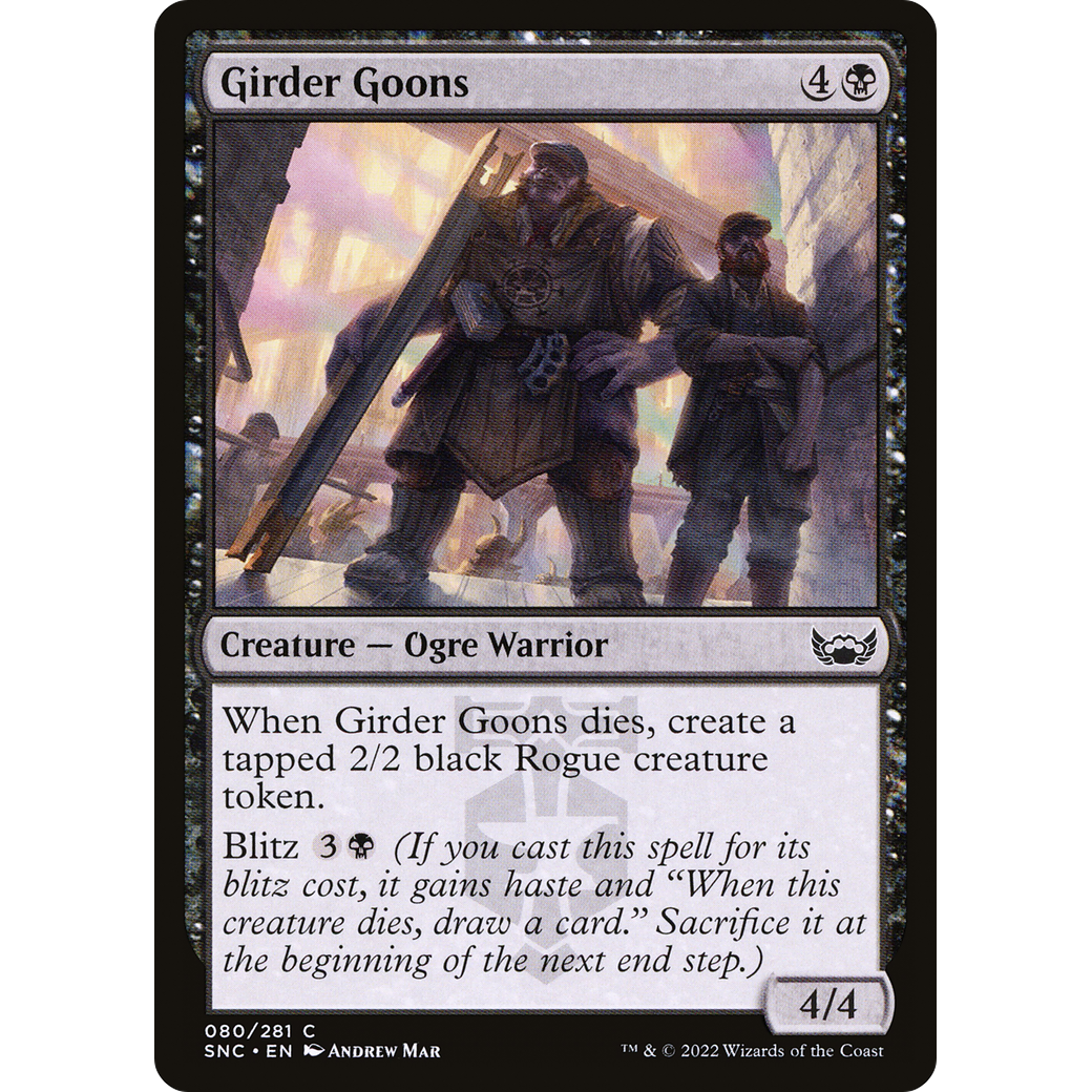 Girder Goons (SNC-080) - Streets of New Capenna Foil