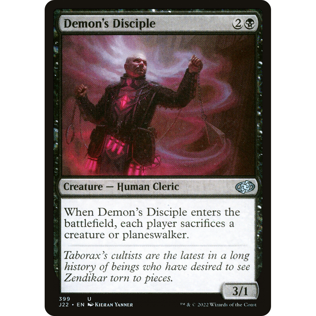 Demon's Disciple (J22-399) - Jumpstart 2022