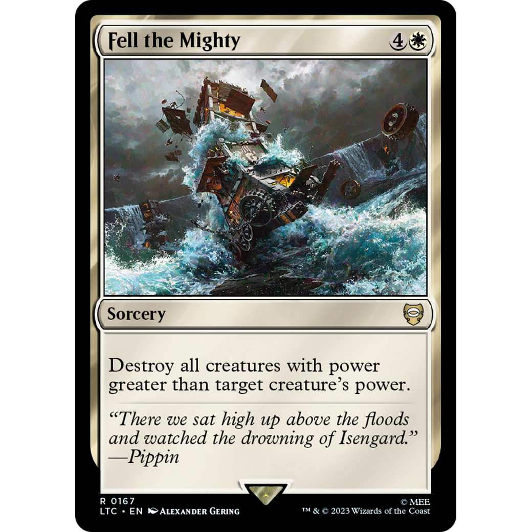 Fell the Mighty (LTC-167) - Tales of Middle-earth Commander