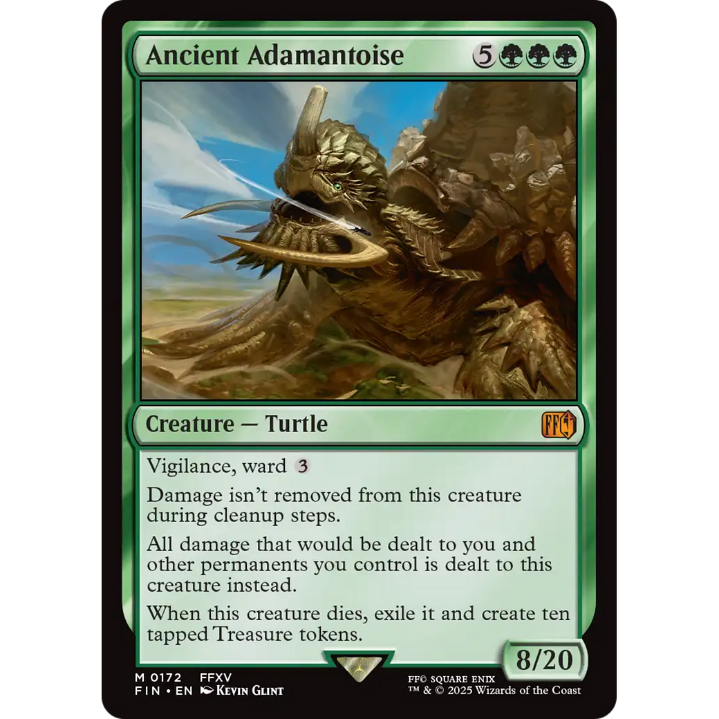 Ancient Adamantoise (FIN-172) - FINAL FANTASY Foil