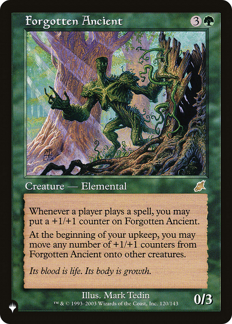 Forgotten Ancient (SCG) (LIST-120/143) - The List