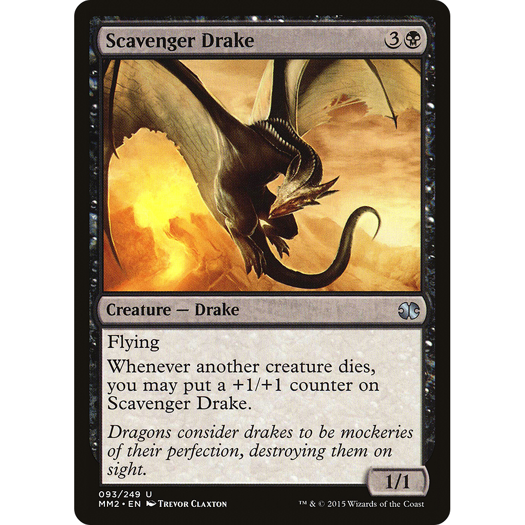 Scavenger Drake (MM2-093) - Modern Masters 2015 Foil