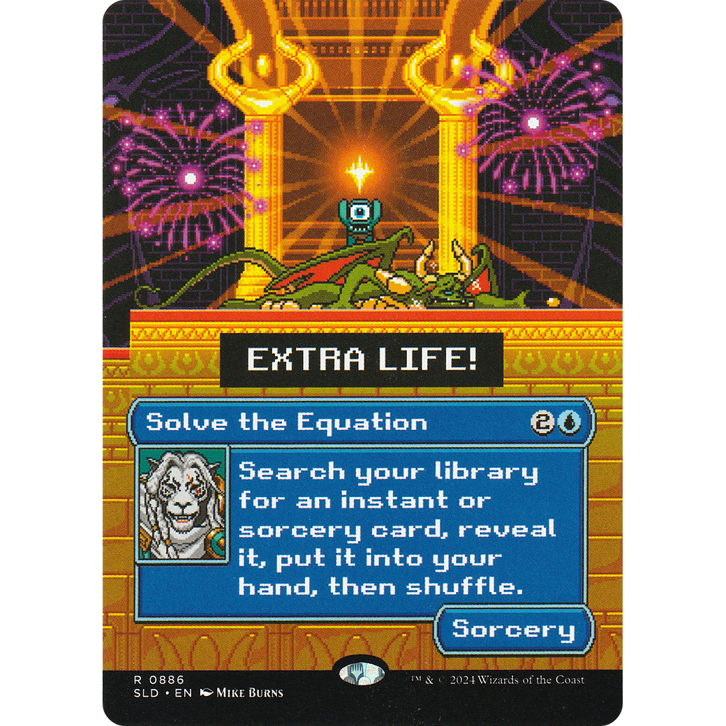 Solve the Equation (0886) (SLD-886) - Secret Lair Drop Series (Borderless)