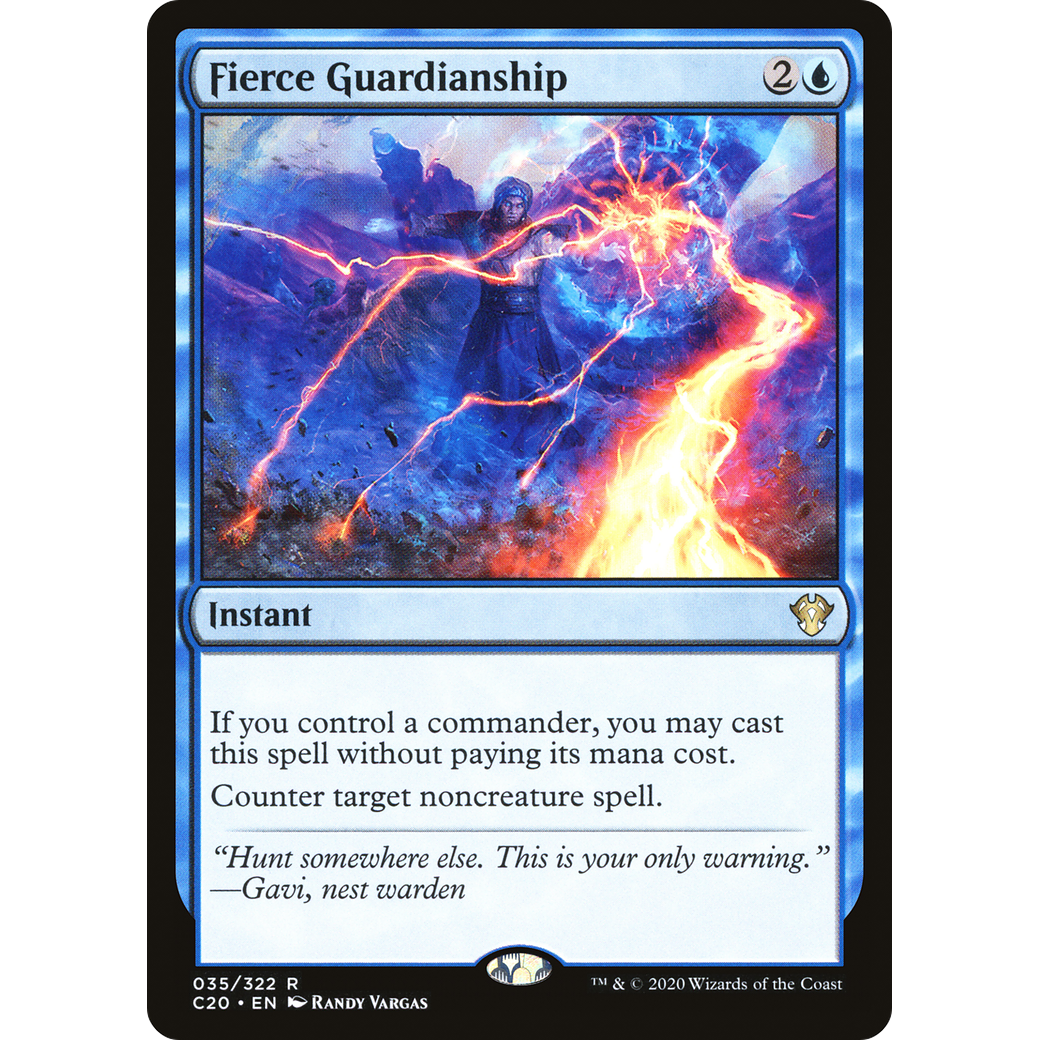 Fierce Guardianship (C20-035) - Commander 2020