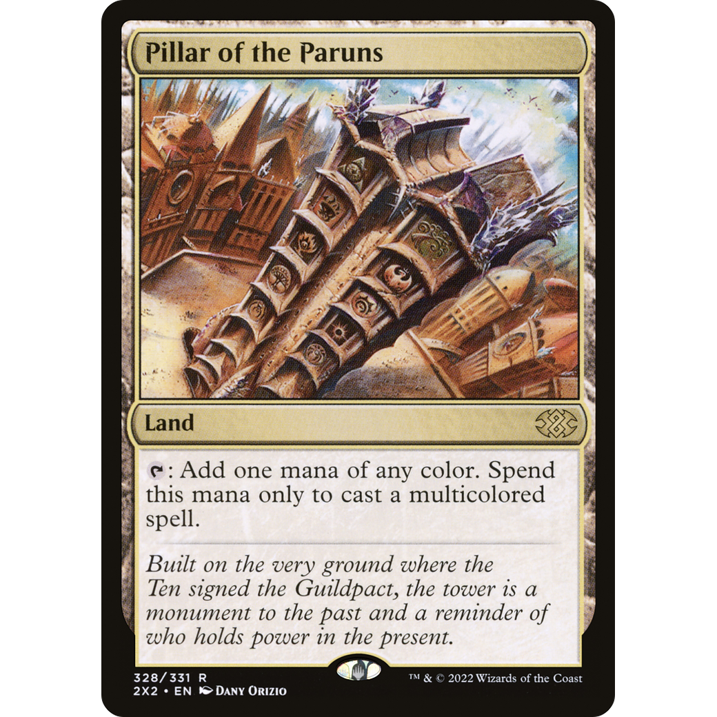 Pillar of the Paruns (2X2-328) - Double Masters 2022 Foil