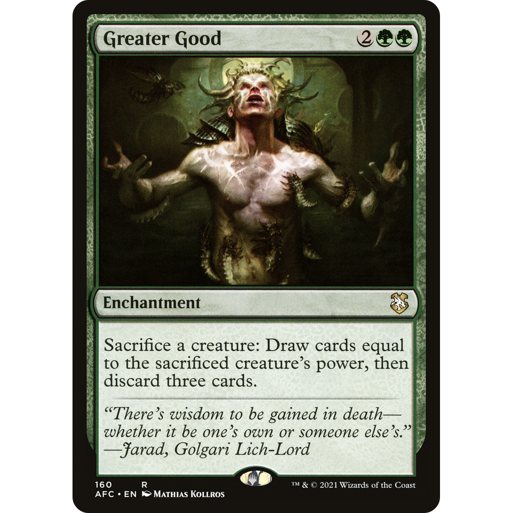 Greater Good (AFC-160) - Forgotten Realms Commander