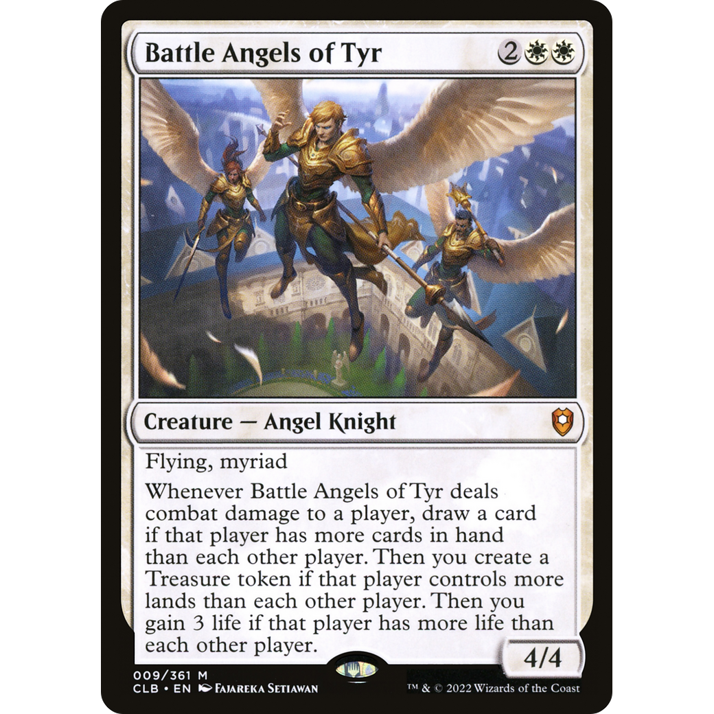 Battle Angels of Tyr (CLB-009) - Commander Legends: Battle for Baldur's Gate