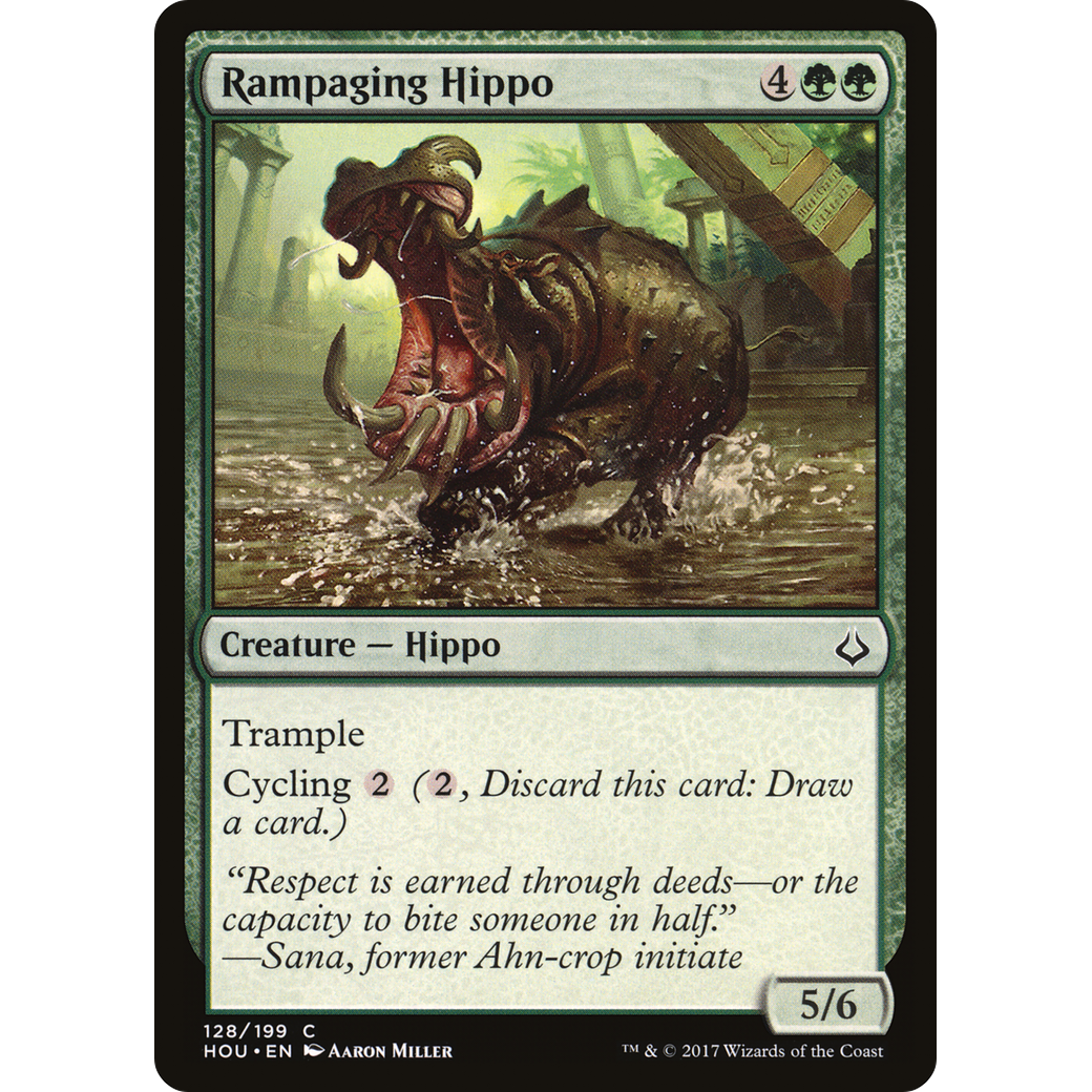 Rampaging Hippo (HOU-128) - Hour of Devastation