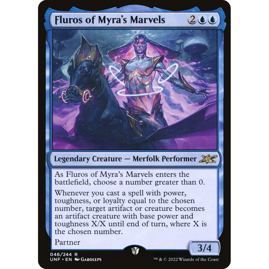 Fluros of Myra's Marvels (UNF-046) - Unfinity Foil