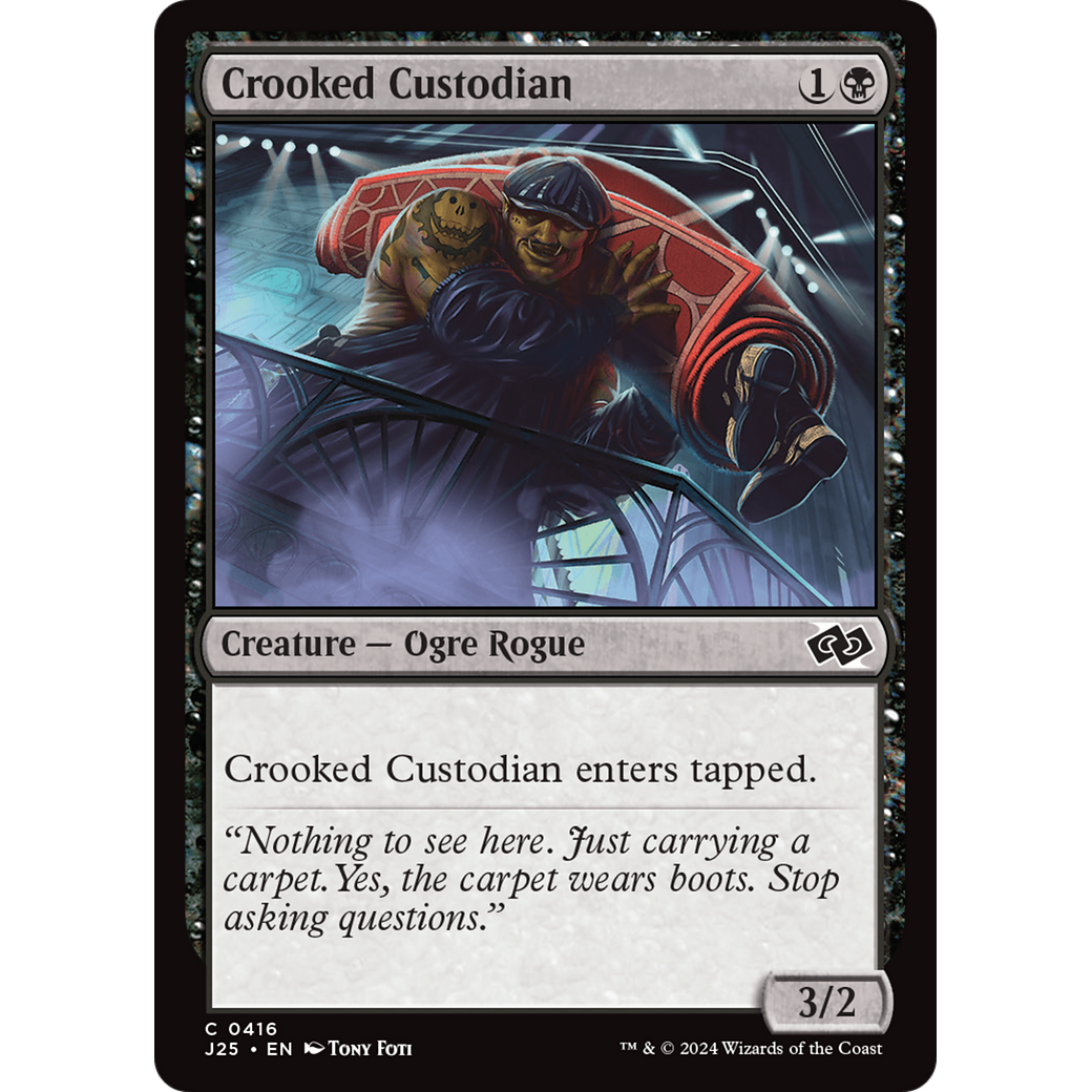 Crooked Custodian (J25-416) - Foundations Jumpstart
