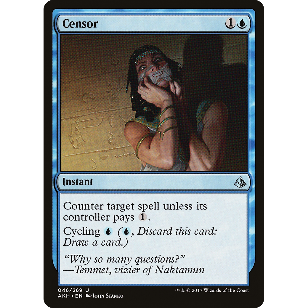 Censor (AKH-046) - Amonkhet Foil