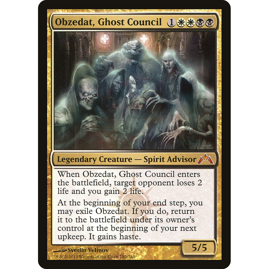 Obzedat, Ghost Council (GTC-182) - Gatecrash