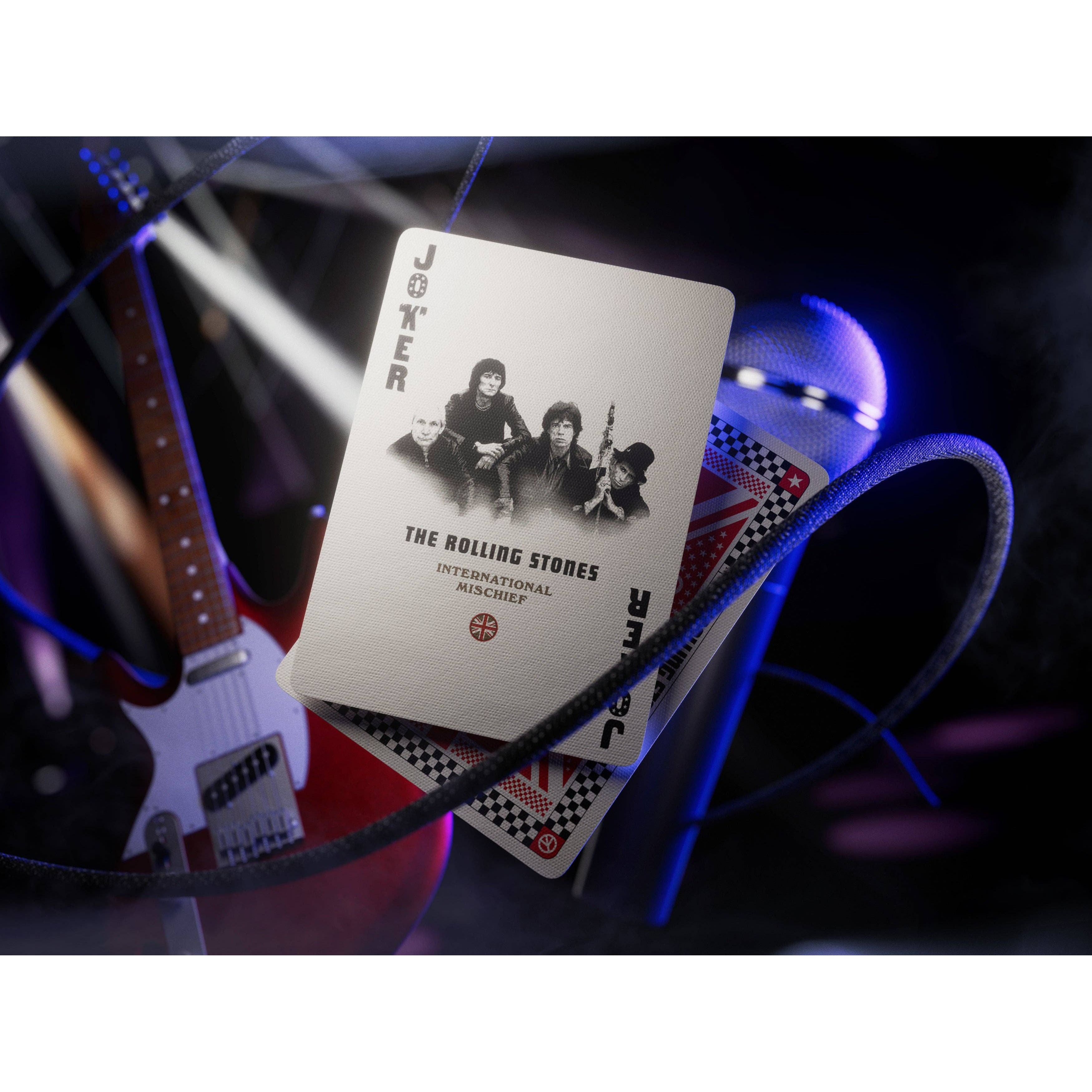Rolling Stones Playing Cards